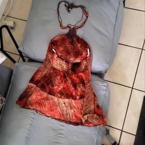 Alter Back Elegant Tie dye  top